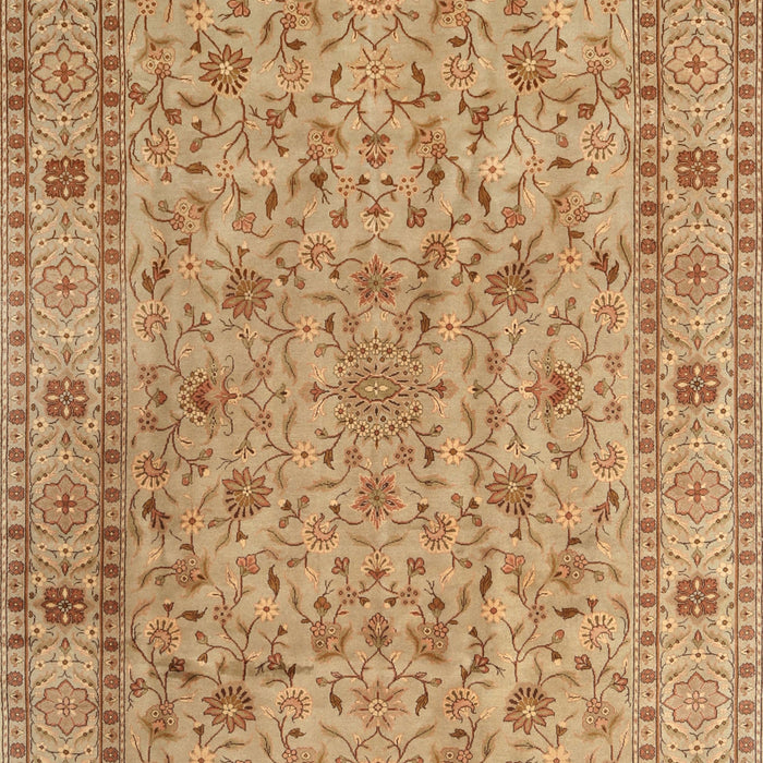 Traditional Yellow Orange Persian Rug, tr2029