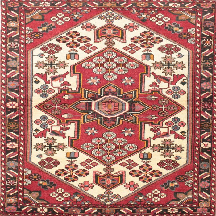 Square Traditional Red Persian Rug, tr202