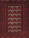 Traditional Cranberry Red Persian Rug, tr2031