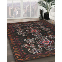 Traditional Bakers Brown Persian Rug, tr2032