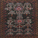 Square Traditional Bakers Brown Persian Rug, tr2032