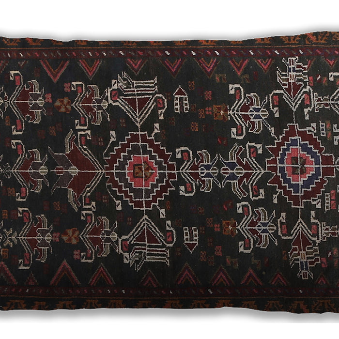 Traditional Classic Rectangular Bakers Brown Lumbar Throw Pillow, 13 inch by 19 inch, lbtr2032