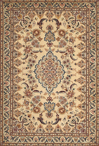 Machine Washable Traditional Sienna Brown Rug, wshtr2039