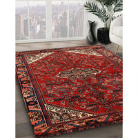 Traditional Sienna Brown Persian Rug, tr203