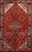 Traditional Sienna Brown Persian Rug, tr203