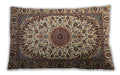 Traditional Classic Rectangular Sepia Brown Lumbar Throw Pillow, 13 inch by 19 inch, lbtr2041