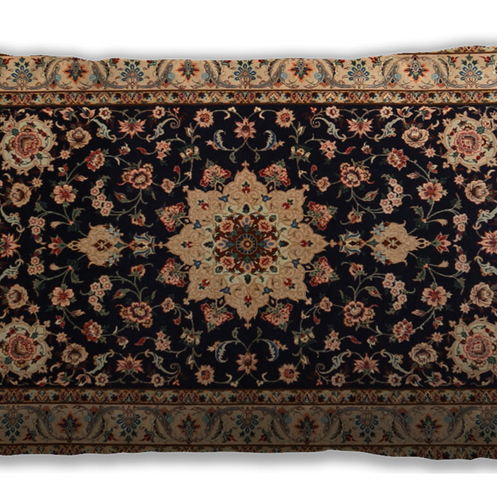 Traditional Classic Rectangular Bakers Brown Lumbar Throw Pillow, 13 inch by 19 inch, lbtr2043