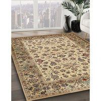 Traditional Sienna Brown Persian Rug, tr2047