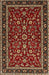 Traditional Orange Brown Persian Rug, tr2048