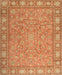 Traditional Orange Persian Rug, tr2056