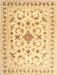 Traditional Mustard Yellow Persian Rug, tr2058