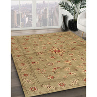 Traditional Gold Persian Rug, tr2059