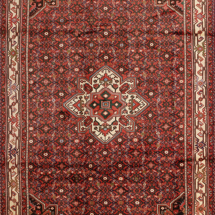 Traditional Rust Pink Persian Rug, tr205