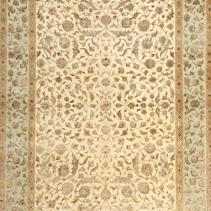 Traditional Gold Oriental Rug, tr2064