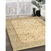 Machine Washable Traditional Gold Rug in a Family Room, wshtr2064