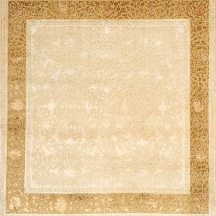 Traditional Sun Yellow Persian Rug, tr2066