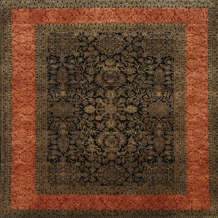 Square Traditional Red Persian Rug, tr2067