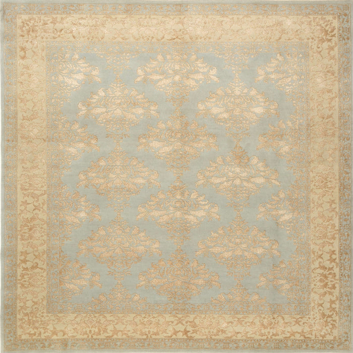 Round Machine Washable Traditional Brown Rug, wshtr2069