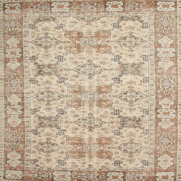 Square Traditional Brown Persian Rug, tr2072