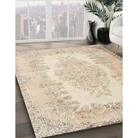 Traditional Deep Peach Orange Persian Rug, tr2073