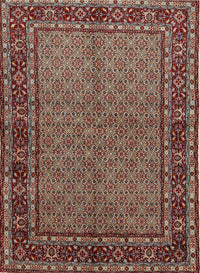 Machine Washable Traditional Camel Brown Rug, wshtr207