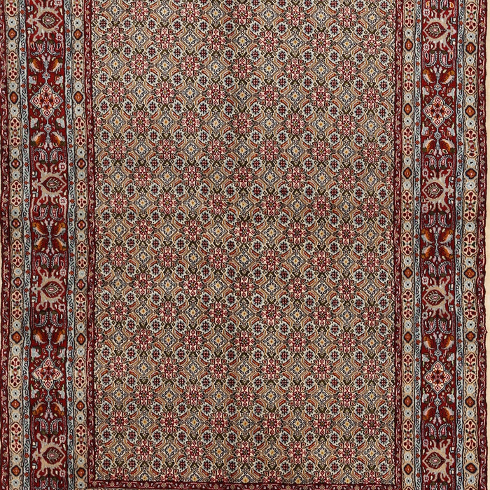 Machine Washable Traditional Camel Brown Rug, wshtr207