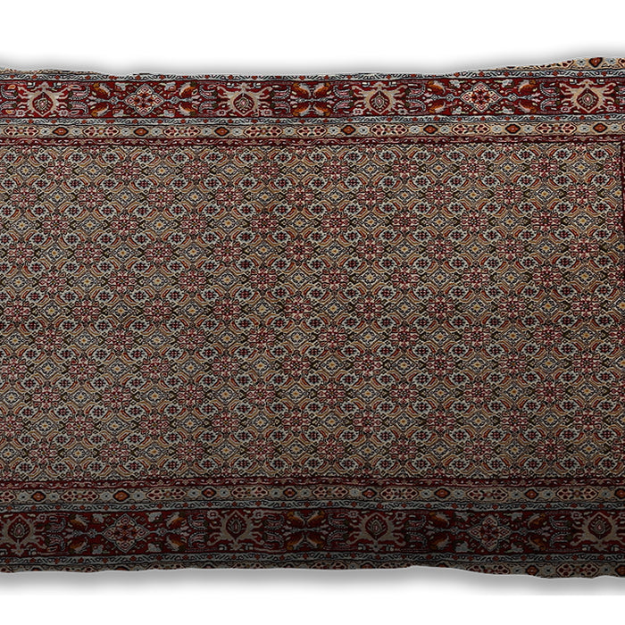Traditional Classic Rectangular Camel Brown Lumbar Throw Pillow, 13 inch by 19 inch, lbtr207