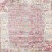 Square Traditional Pink Persian Rug, tr2086