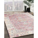 Traditional Pink Persian Rug in Family Room, tr2086