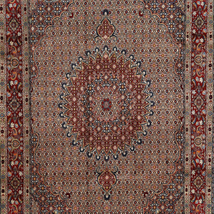 Traditional Camel Brown Persian Rug, tr208