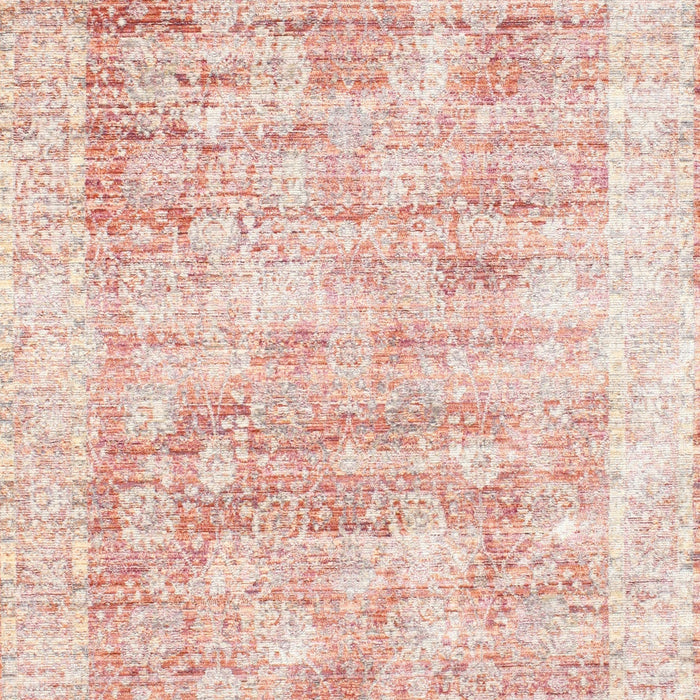 Traditional Salmon Pink Persian Rug, tr2091