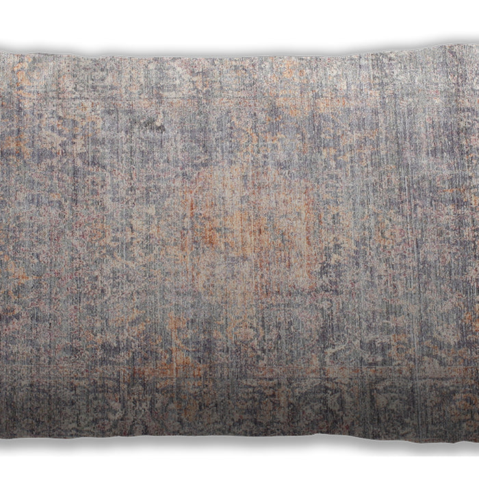 Traditional Classic Rectangular Rosy Brown Pink Lumbar Throw Pillow, 13 inch by 19 inch, lbtr2092