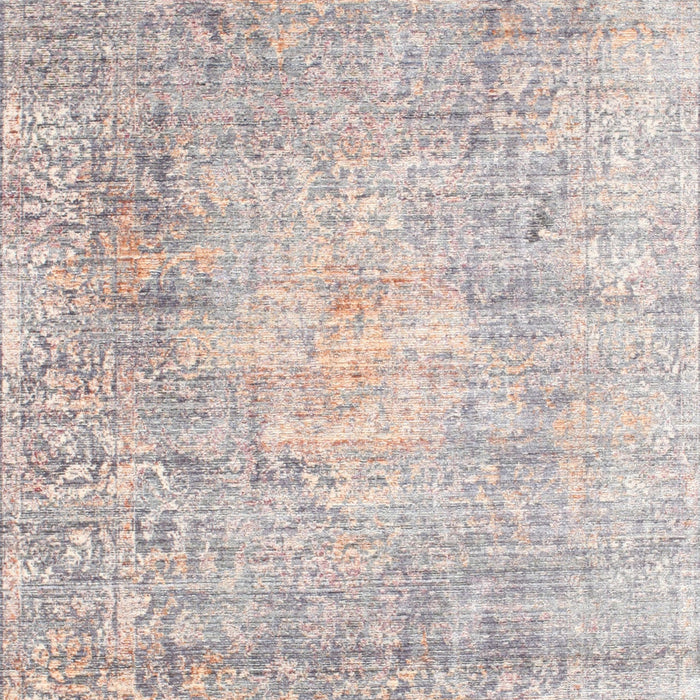 Machine Washable Traditional Rosy Brown Pink Rug, wshtr2092