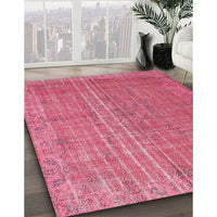 Traditional Raspberry Red Persian Rug, tr2093