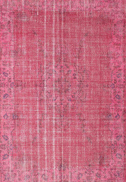 Machine Washable Traditional Raspberry Red Rug, wshtr2093