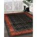 Machine Washable Traditional Night Red Rug in a Family Room, wshtr2094