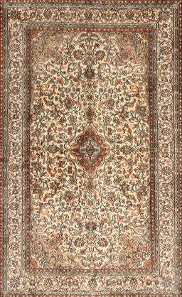 Machine Washable Traditional Sienna Brown Rug, wshtr2095