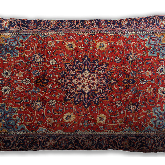 Traditional Classic Rectangular Dark Almond Brown Lumbar Throw Pillow, 13 inch by 19 inch, lbtr2096