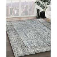 Traditional Smokey Gray Persian Rug, tr2097