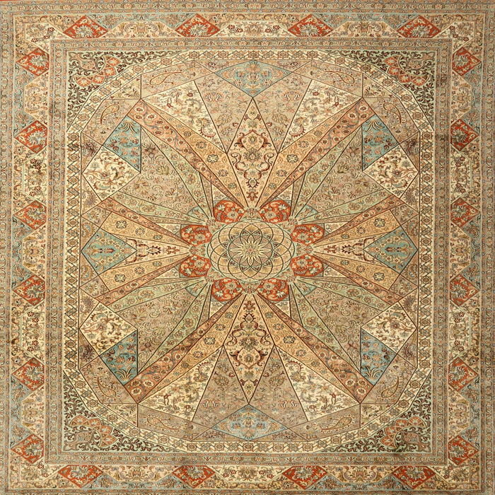 Square Traditional Red Persian Rug, tr2099