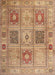 Traditional Sand Brown Persian Rug, tr2100