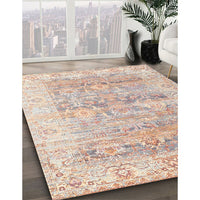 Traditional Light Copper Gold Persian Rug, tr2101