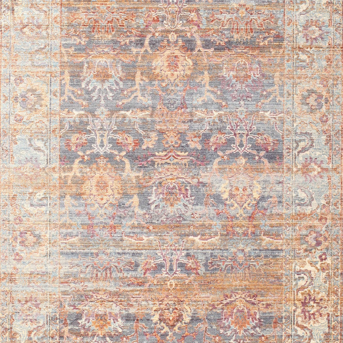 Traditional Light Copper Gold Persian Rug, tr2101