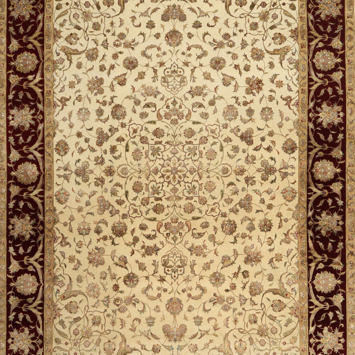 Traditional Saddle Brown Oriental Rug, tr2102