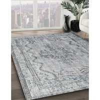 Traditional Platinum Gray Persian Rug, tr2103