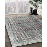 Traditional Ash Gray Persian Rug, tr2104