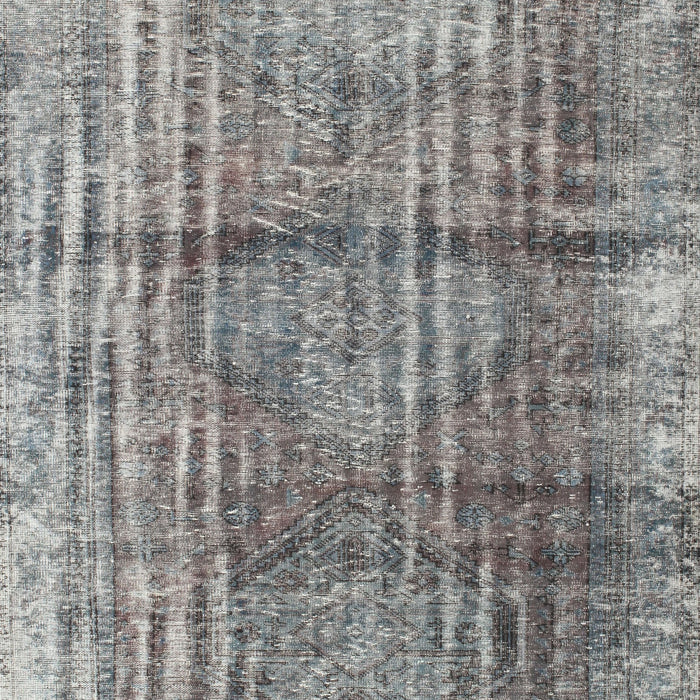 Traditional Ash Gray Persian Rug, tr2104