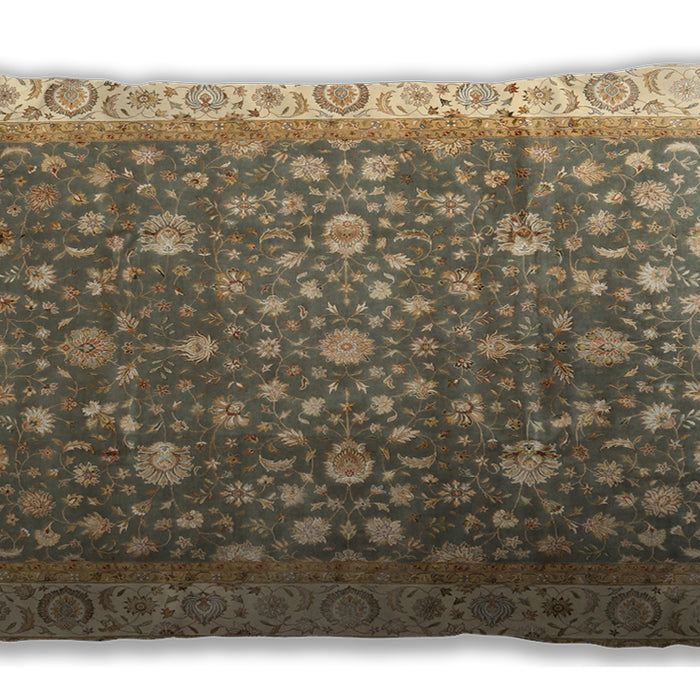 Traditional Classic Rectangular Brown Lumbar Throw Pillow, 13 inch by 19 inch, lbtr2110