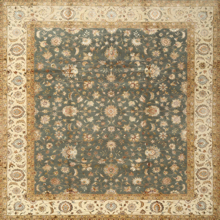 Square Traditional Brown Persian Rug, tr2110