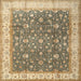 Square Traditional Brown Persian Rug, tr2110